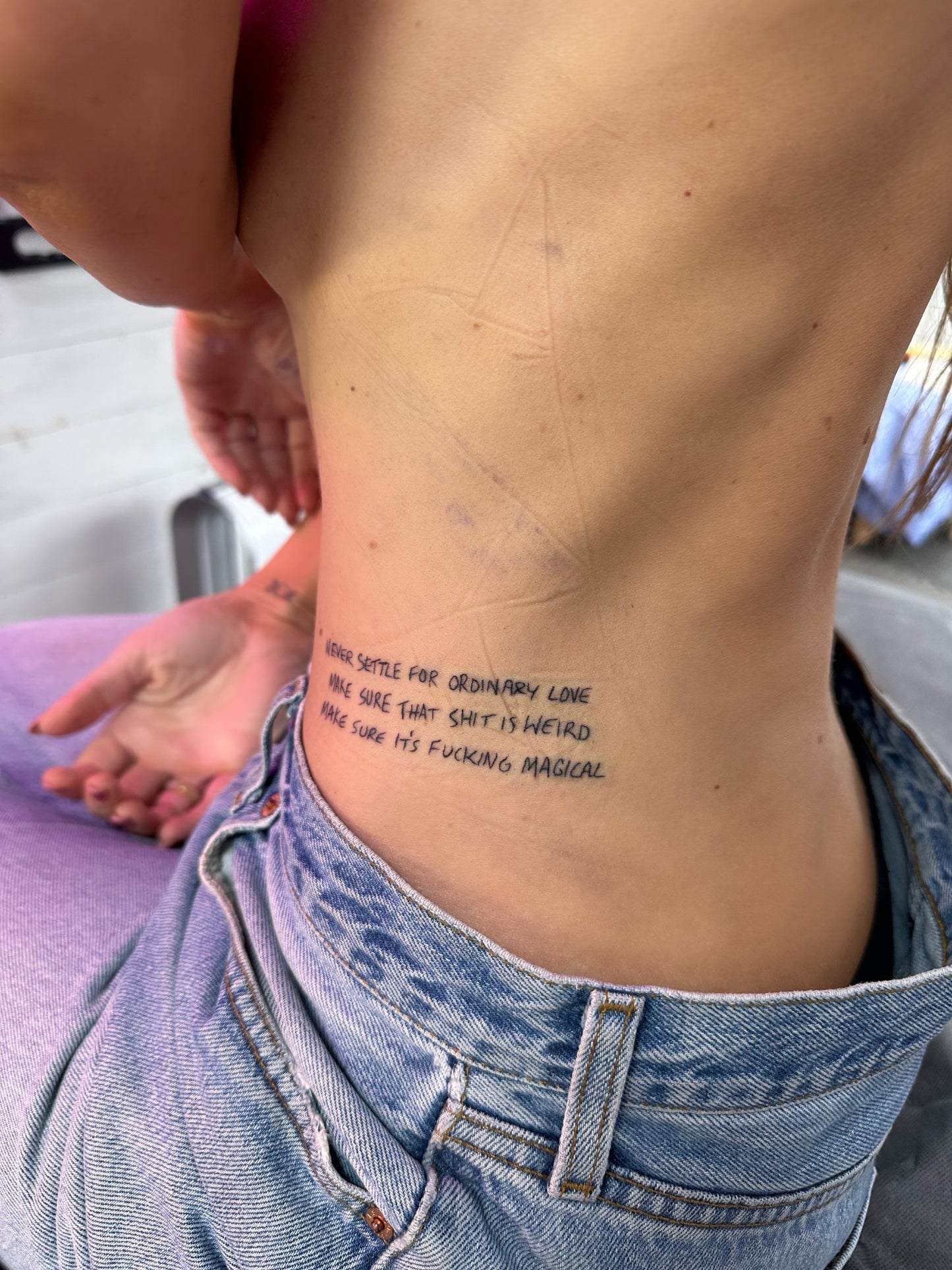 Fine Line writing